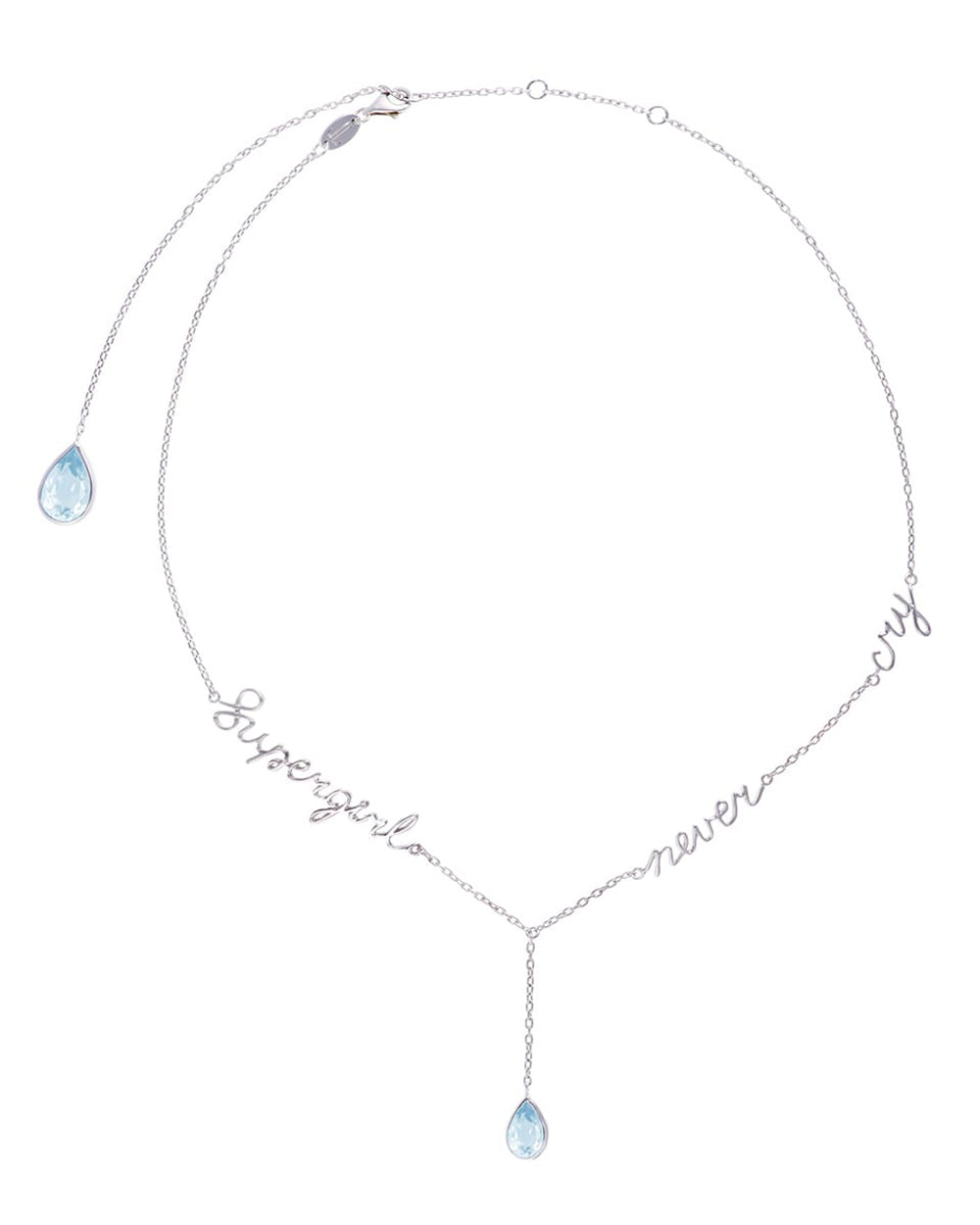 LM12 Necklace Supergirl never cry