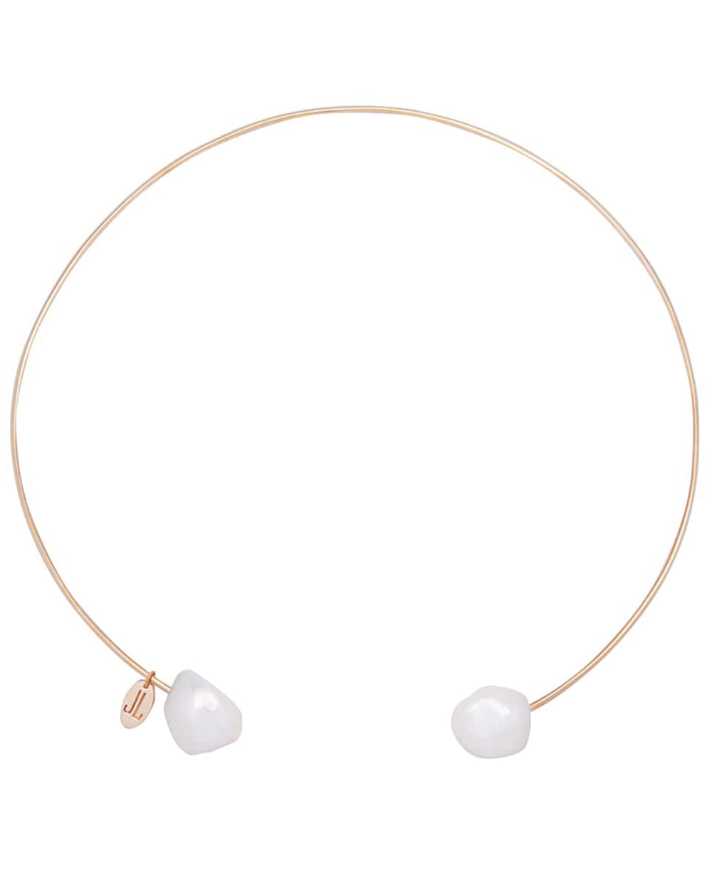 SM16 Choker with baroque pearls