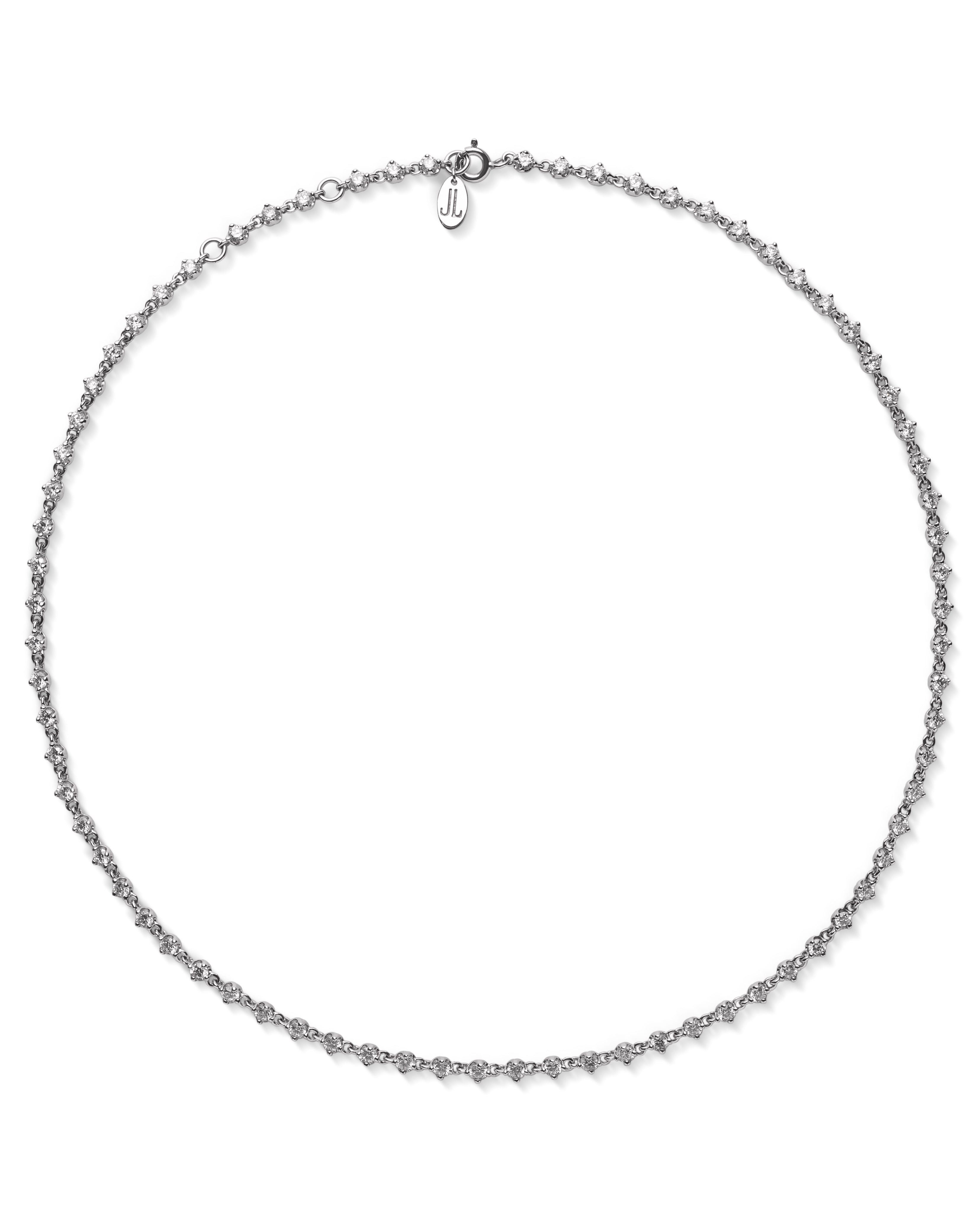 EL18 Necklace with diamonds